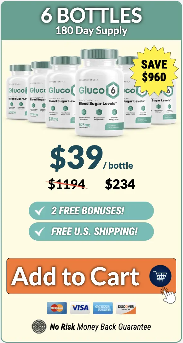 Gluco6 6 Bottles Add To Cart